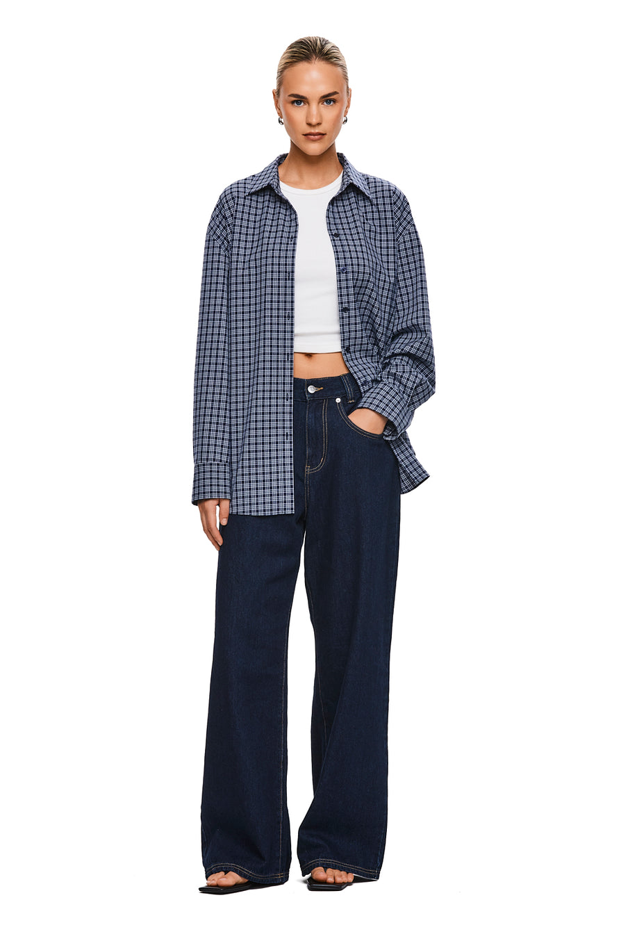 THE PAX NAVY SHIRT | MODEL