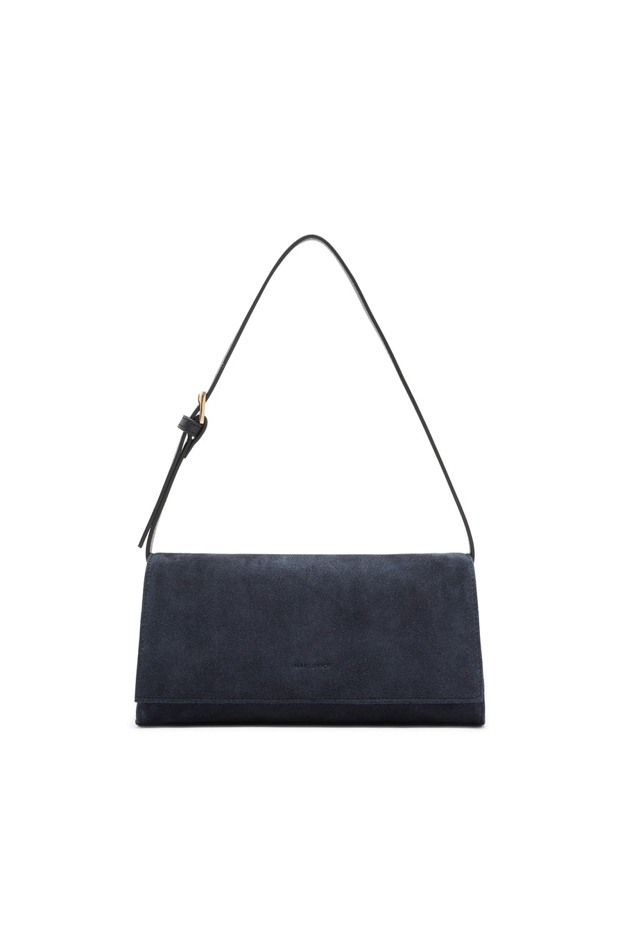 THE PHOEBE NAVY BAG | GHOST