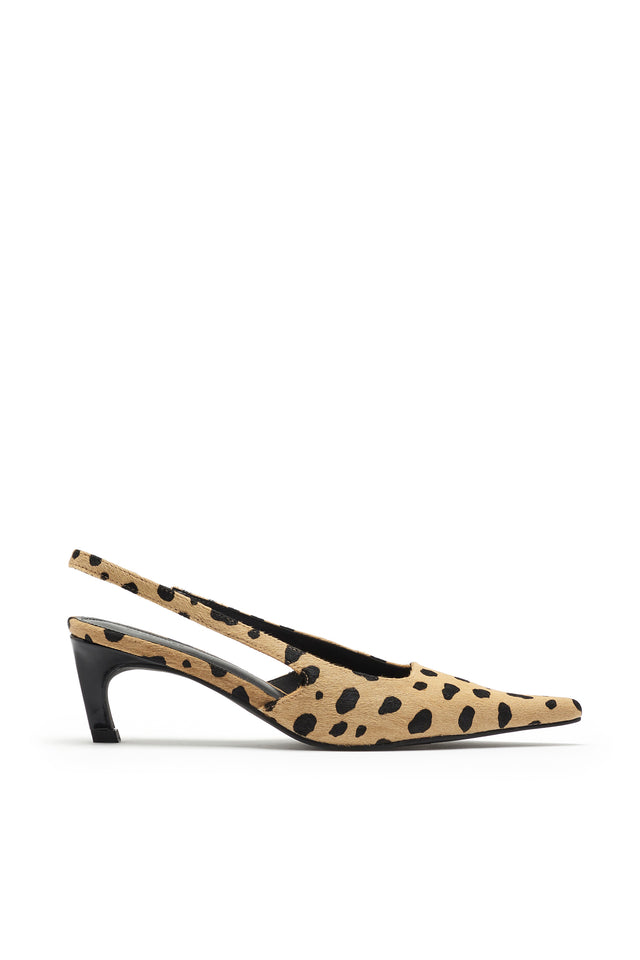 THE PIERRE CHEETAH PRINT HEEL 