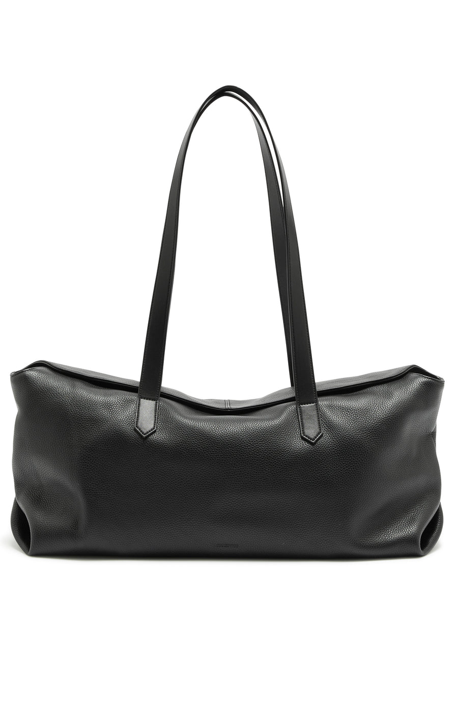 THE POPPY BLACK TOTE | GHOST