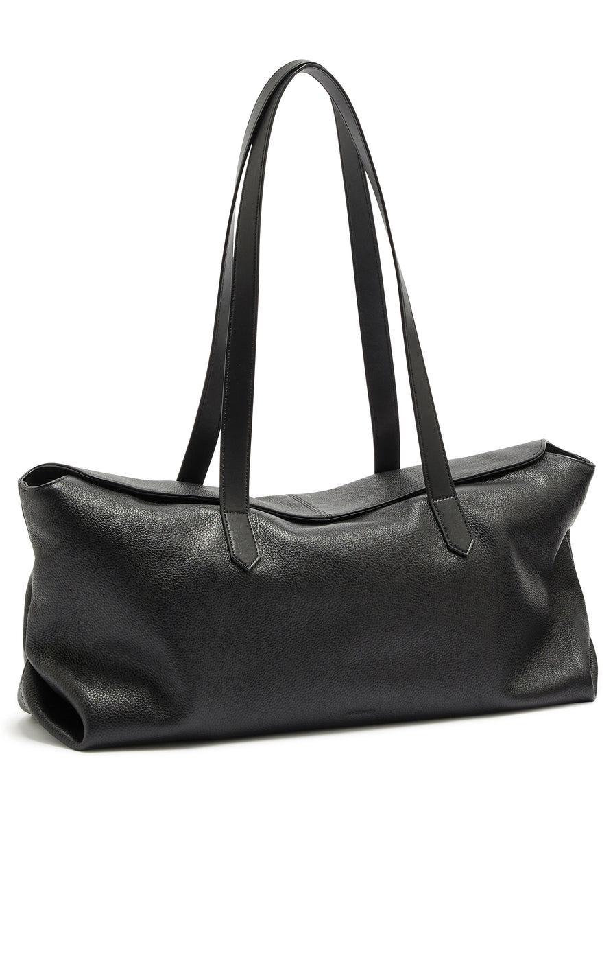 THE POPPY BLACK TOTE | GHOST