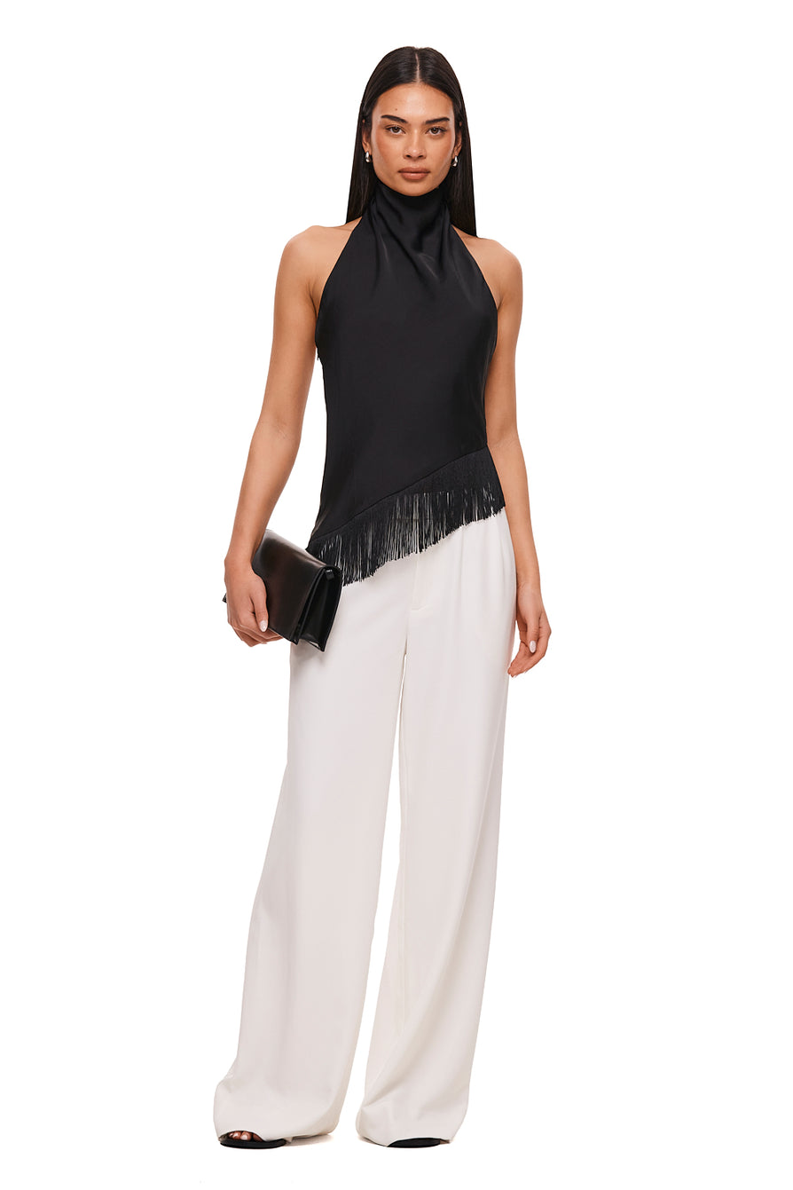 THE RAYNER WHITE PANT | MODEL