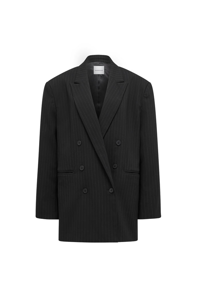 THE ROMAN PINSTRIPE BLAZER 