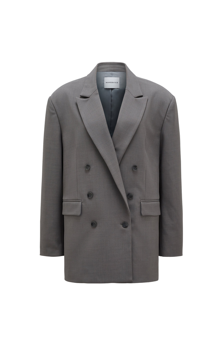 THE ROMAN SLATE BLAZER | ghost