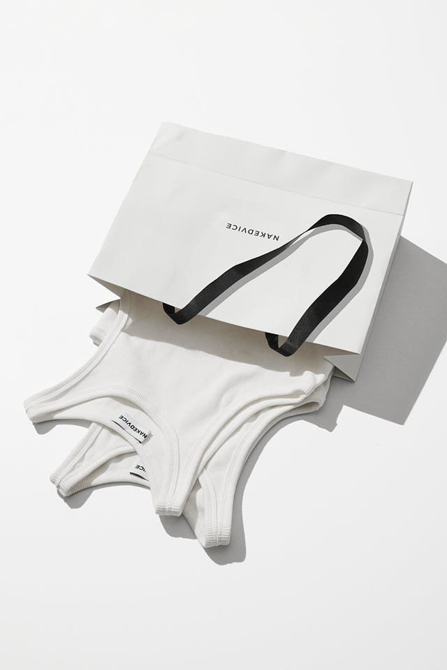 THE SABRINA WHITE TANK 