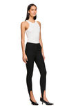 THE ALEXIS BLACK STIRRUP PANT | model