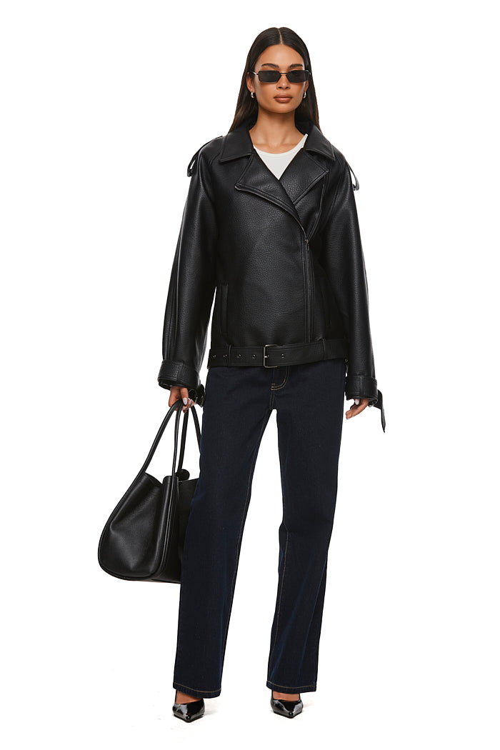 THE MONTY BLACK JACKET | MODEL