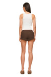 THE HARPER MOCHA SHORT | MODEL
