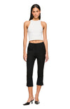 THE SHILOH BLACK CAPRI PANT | model
