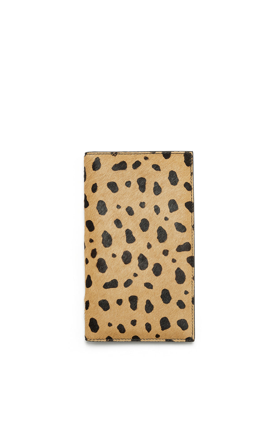 THE SALERNO CHEETAH PRINT PASSPORT WALLET | GHOST