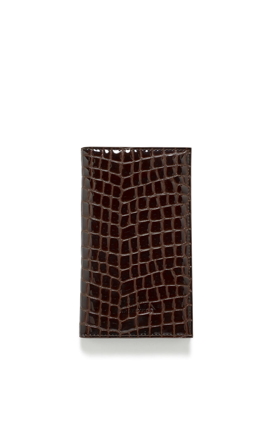 THE SALERNO CHOC CROC WALLET | GHOST