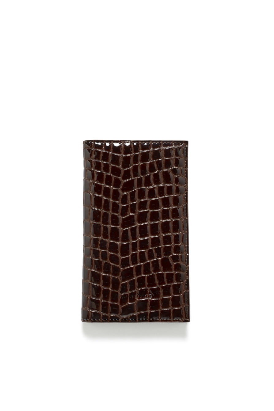 THE SALERNO CHOC CROC WALLET | GHOST