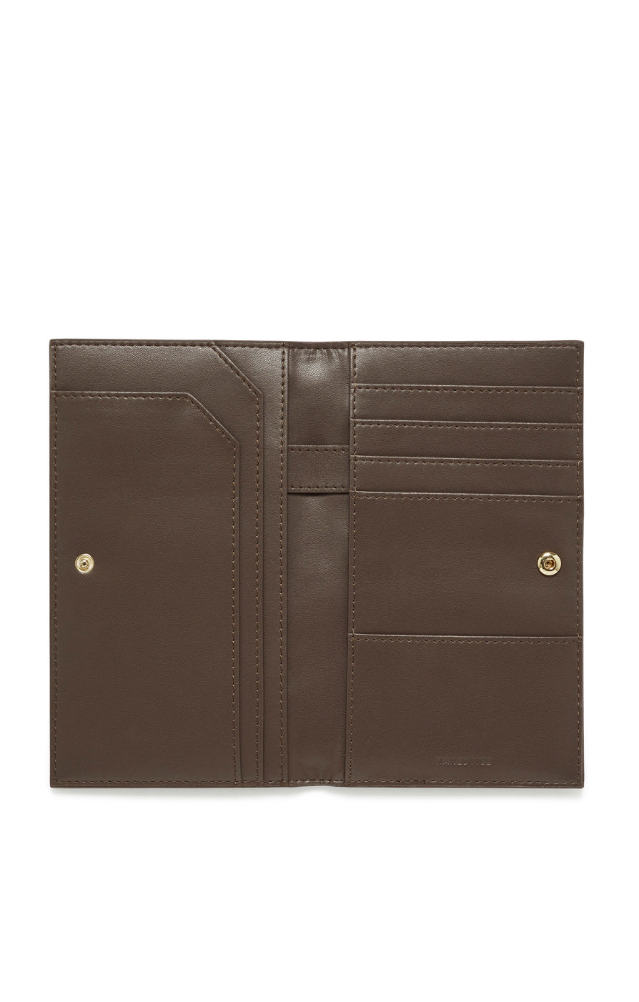 THE SALERNO CHOC CROC WALLET | GHOST