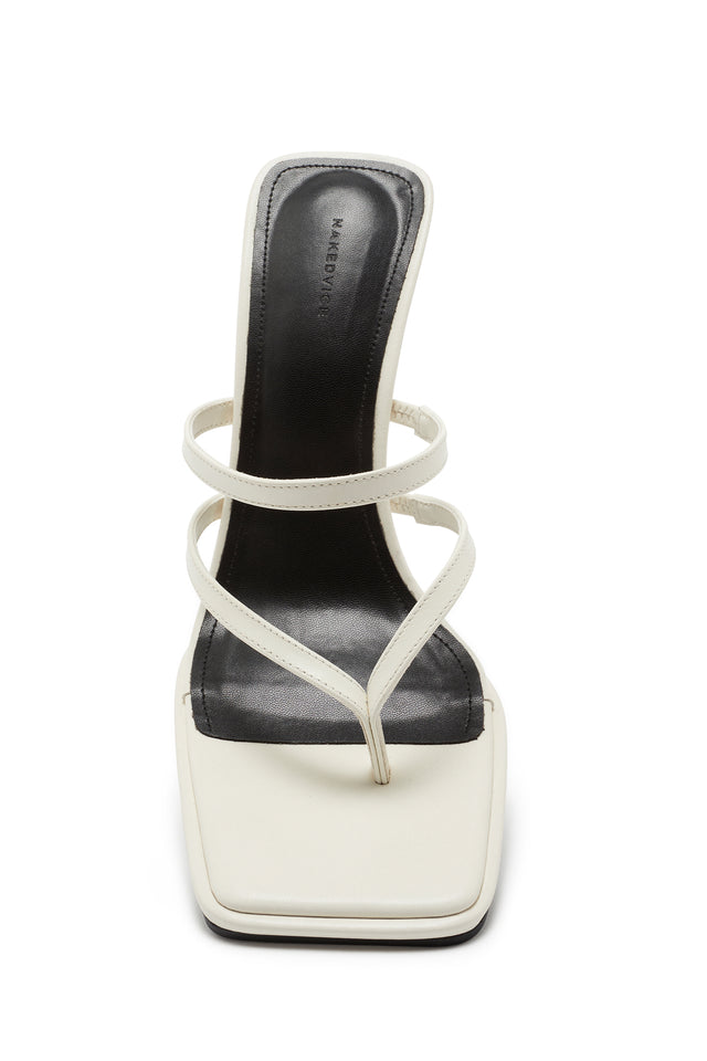 THE SASKIA WHITE WEDGE 