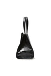THE SIDNEY BLACK CROC TOTE | GHOST
