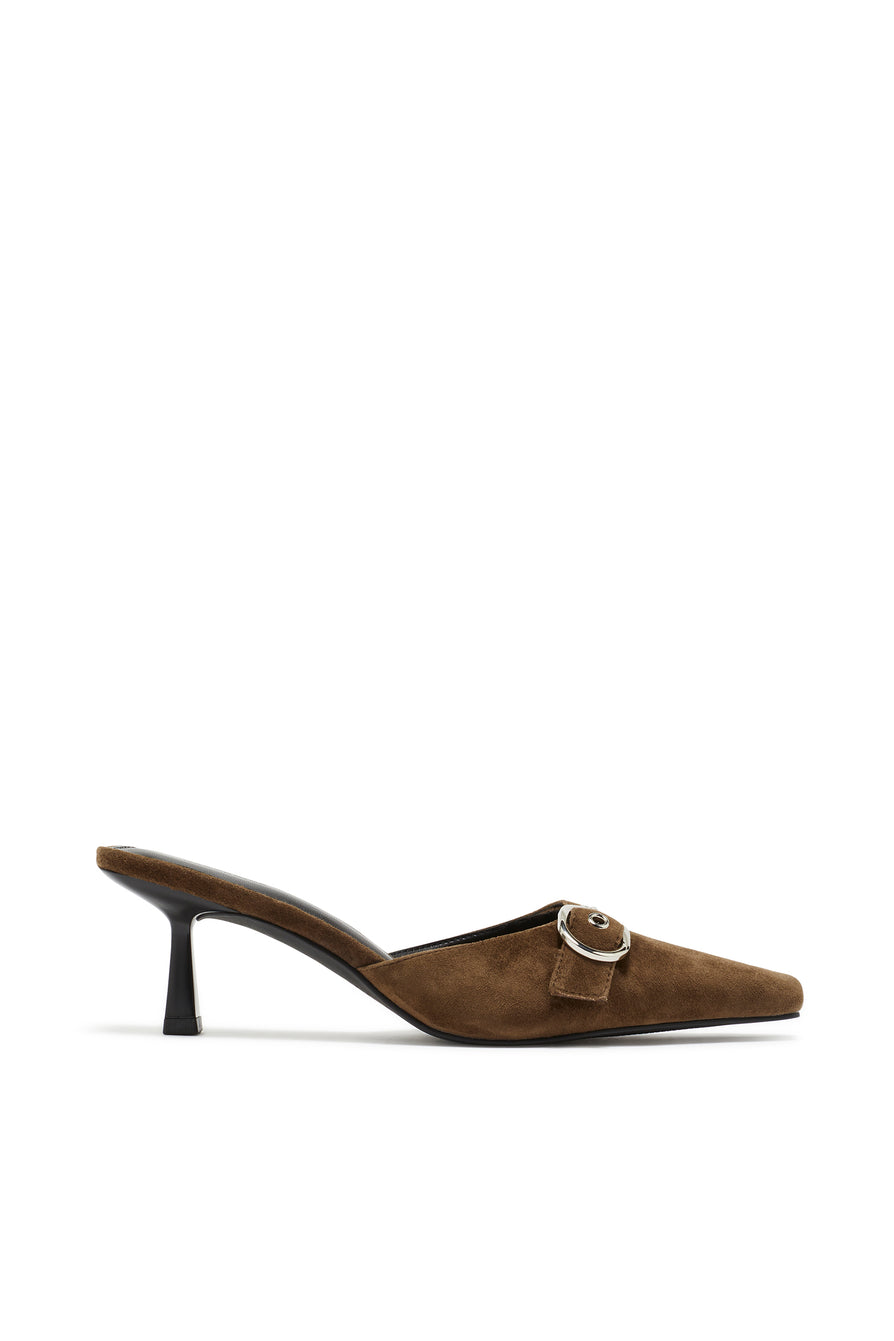THE SIENNA COCOA HEEL | GHOST