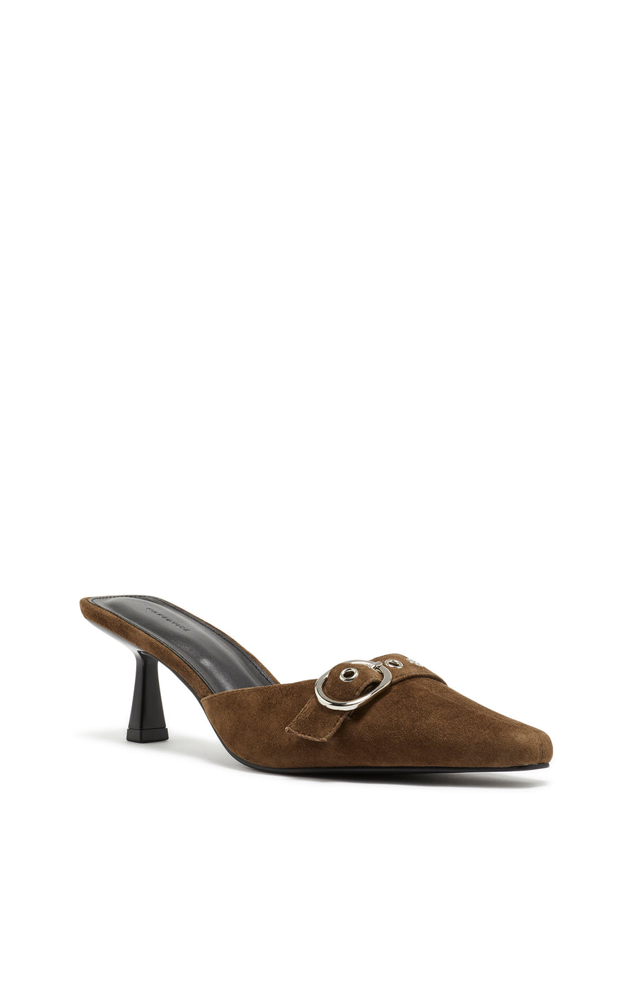 THE SIENNA COCOA HEEL | GHOST