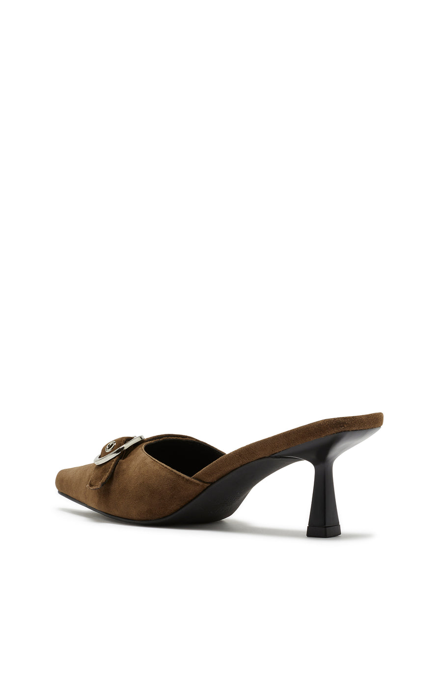 THE SIENNA COCOA HEEL | GHOST