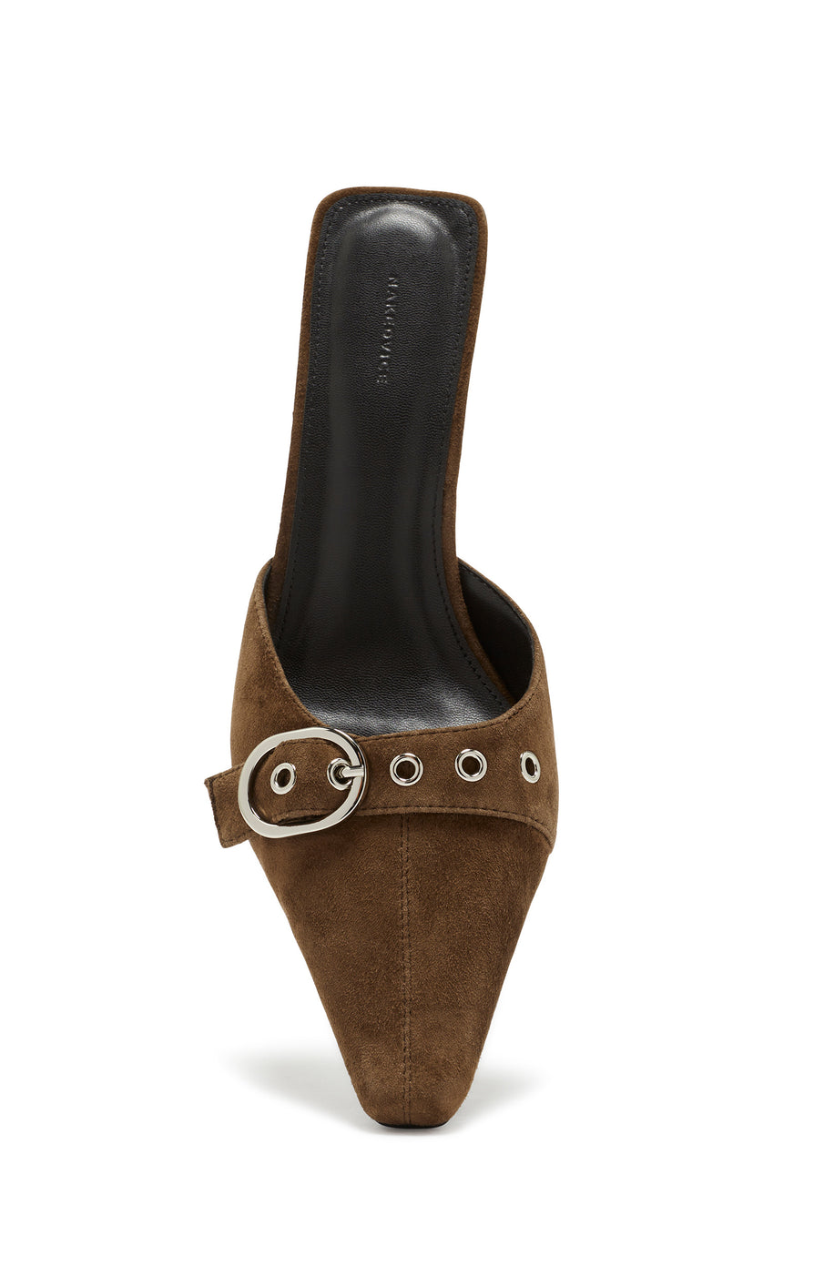 THE SIENNA COCOA HEEL | GHOST