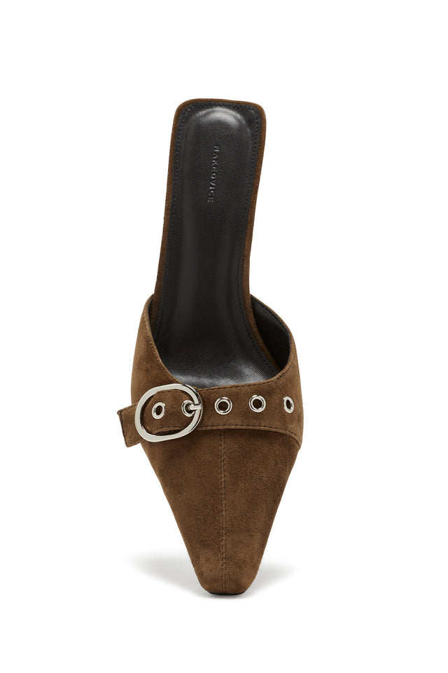 THE SIENNA COCOA HEEL 