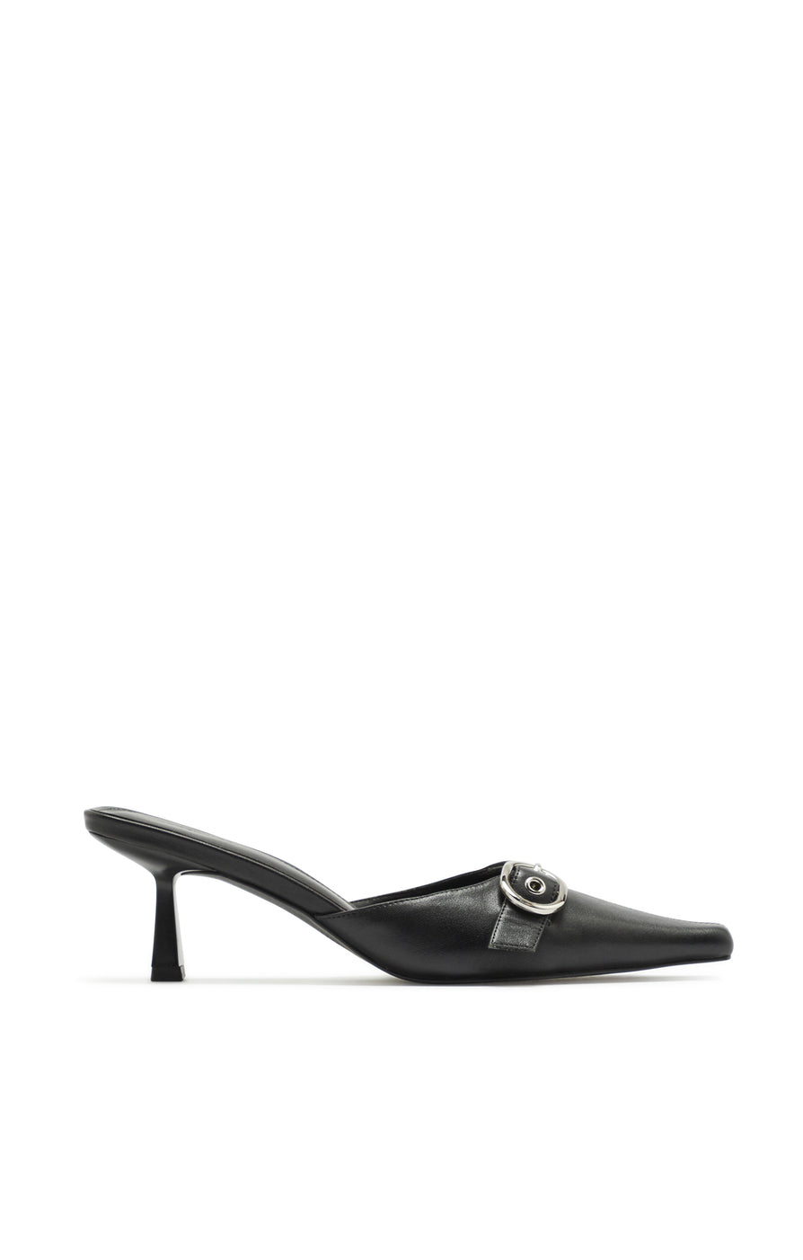 THE SIENNA BLACK HEEL | GHOST
