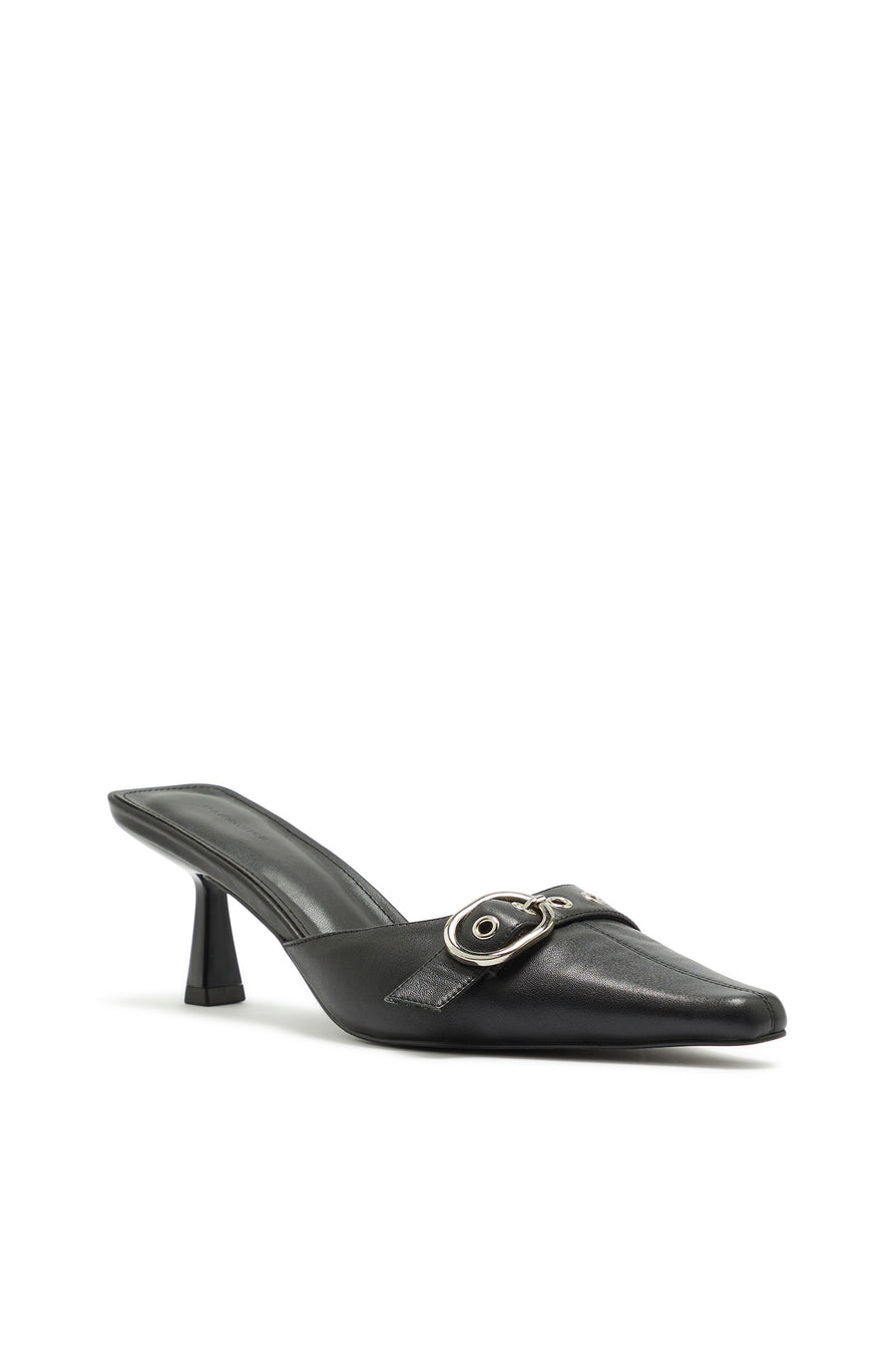 THE SIENNA BLACK HEEL | GHOST