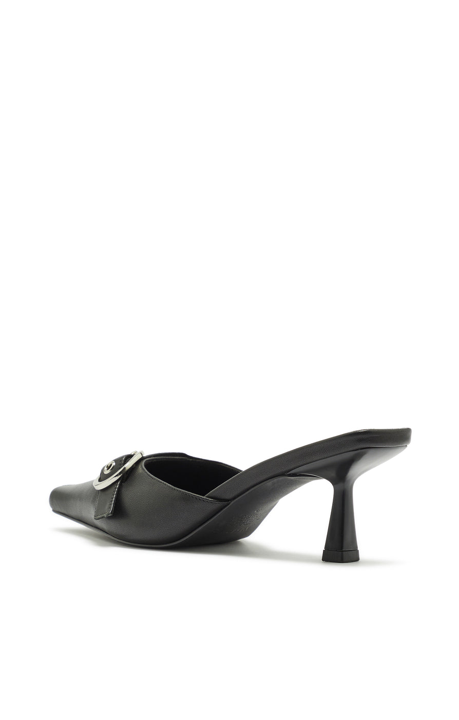 THE SIENNA BLACK HEEL | GHOST
