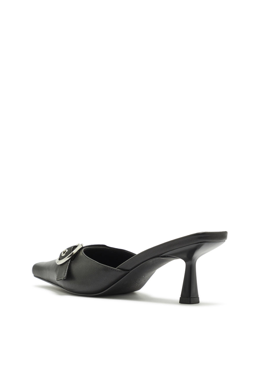 THE SIENNA BLACK HEEL | GHOST