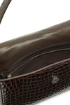 THE SILVIE CHOC CROC BAG | GHOST
