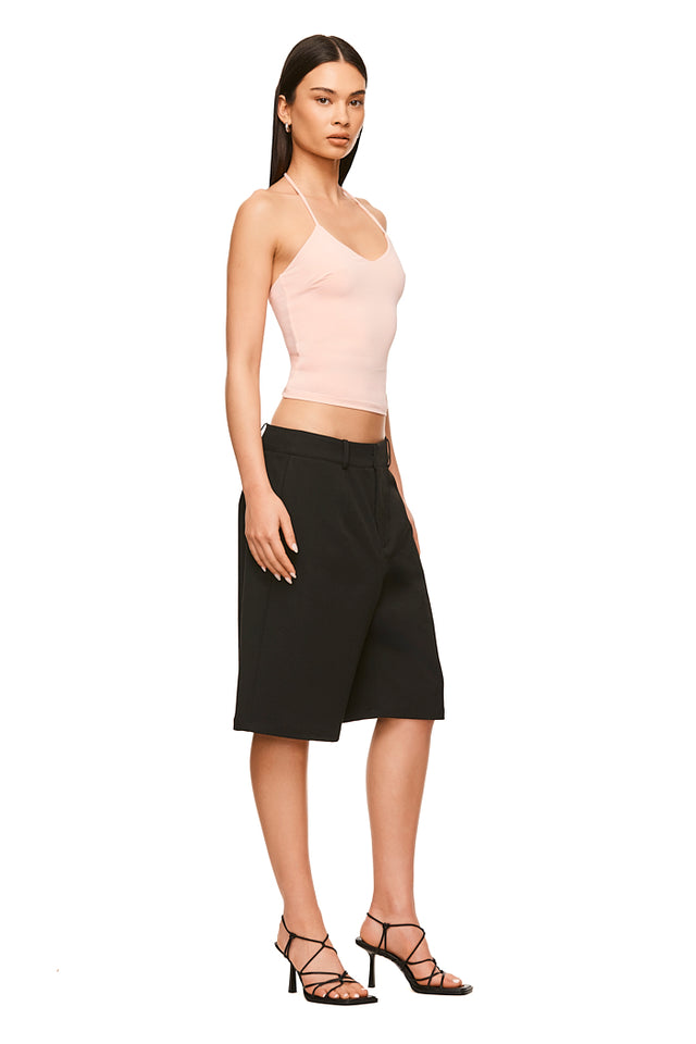 THE STEVIE PINK HALTER TOP 