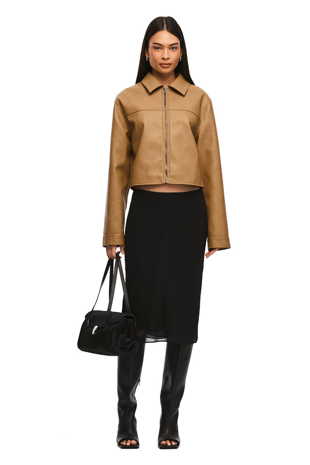 THE ABEL BLACK PONY HAIR BAG 