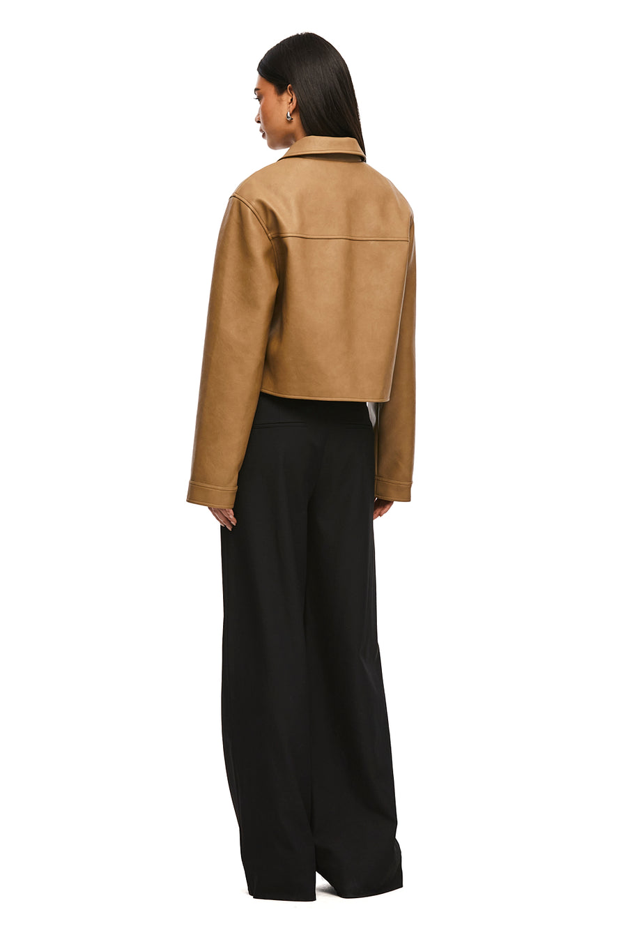 THE TANNER BLONDE JACKET | model