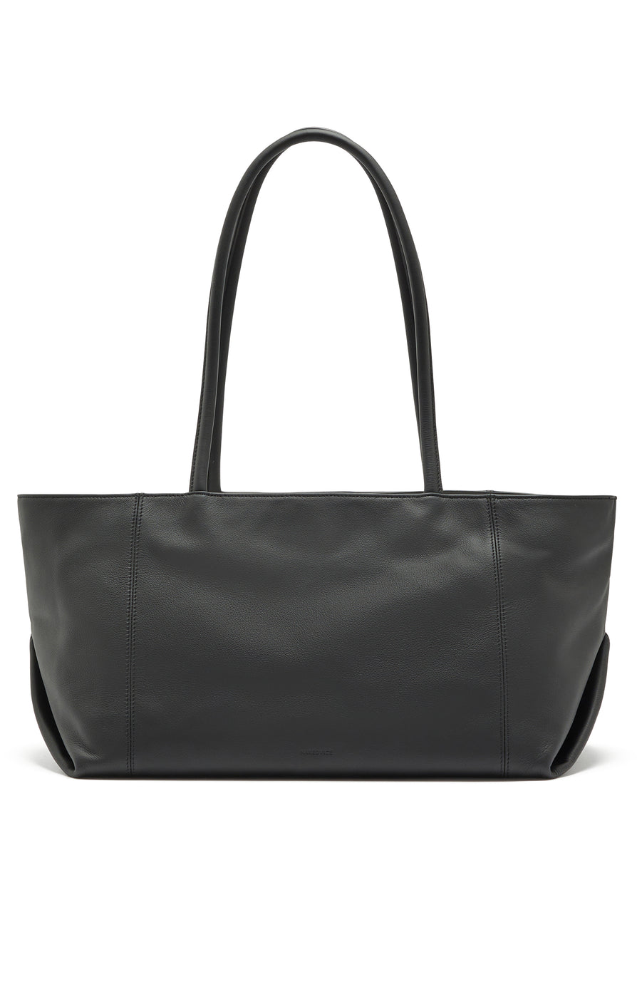 THE TATUM BLACK TOTE | GHOST
