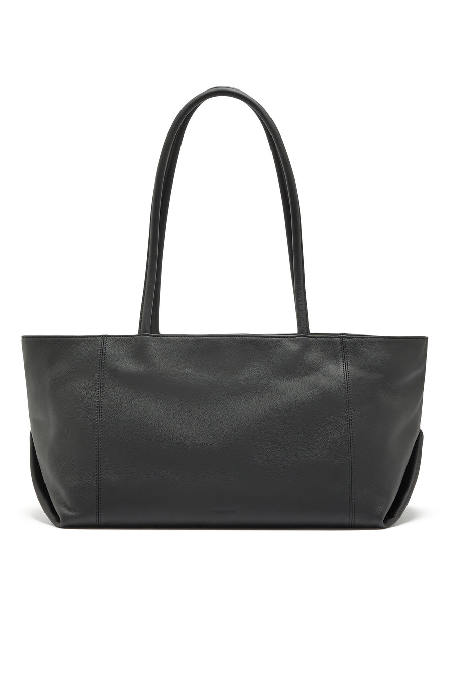 THE TATUM BLACK TOTE | GHOST