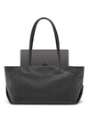 THE TATUM BLACK TOTE | LAPTOP