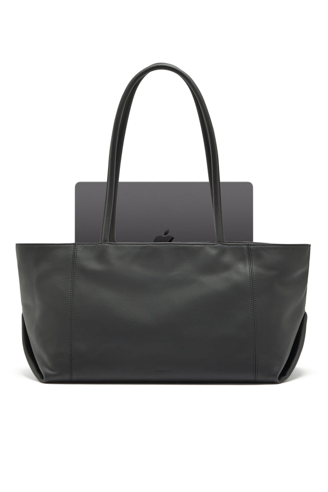 THE TATUM BLACK TOTE 