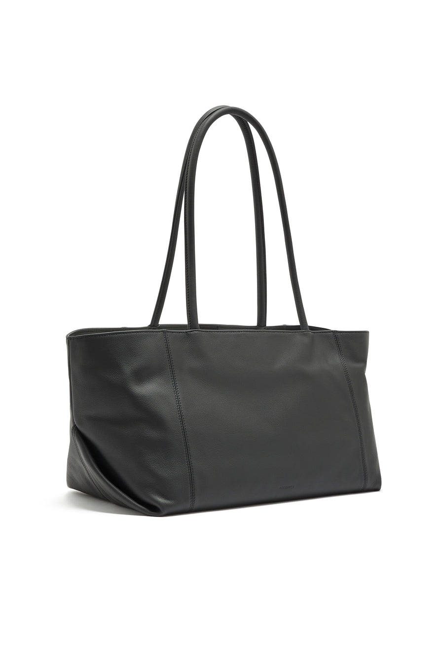 THE TATUM BLACK TOTE | GHOST