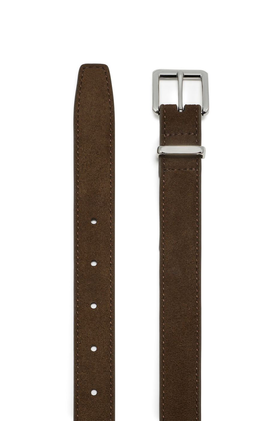 THE TINA CHOC SILVER BELT | GHOST