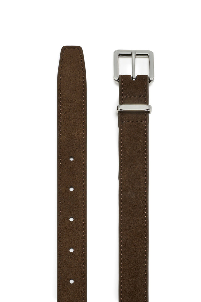 THE TINA CHOC SILVER BELT 