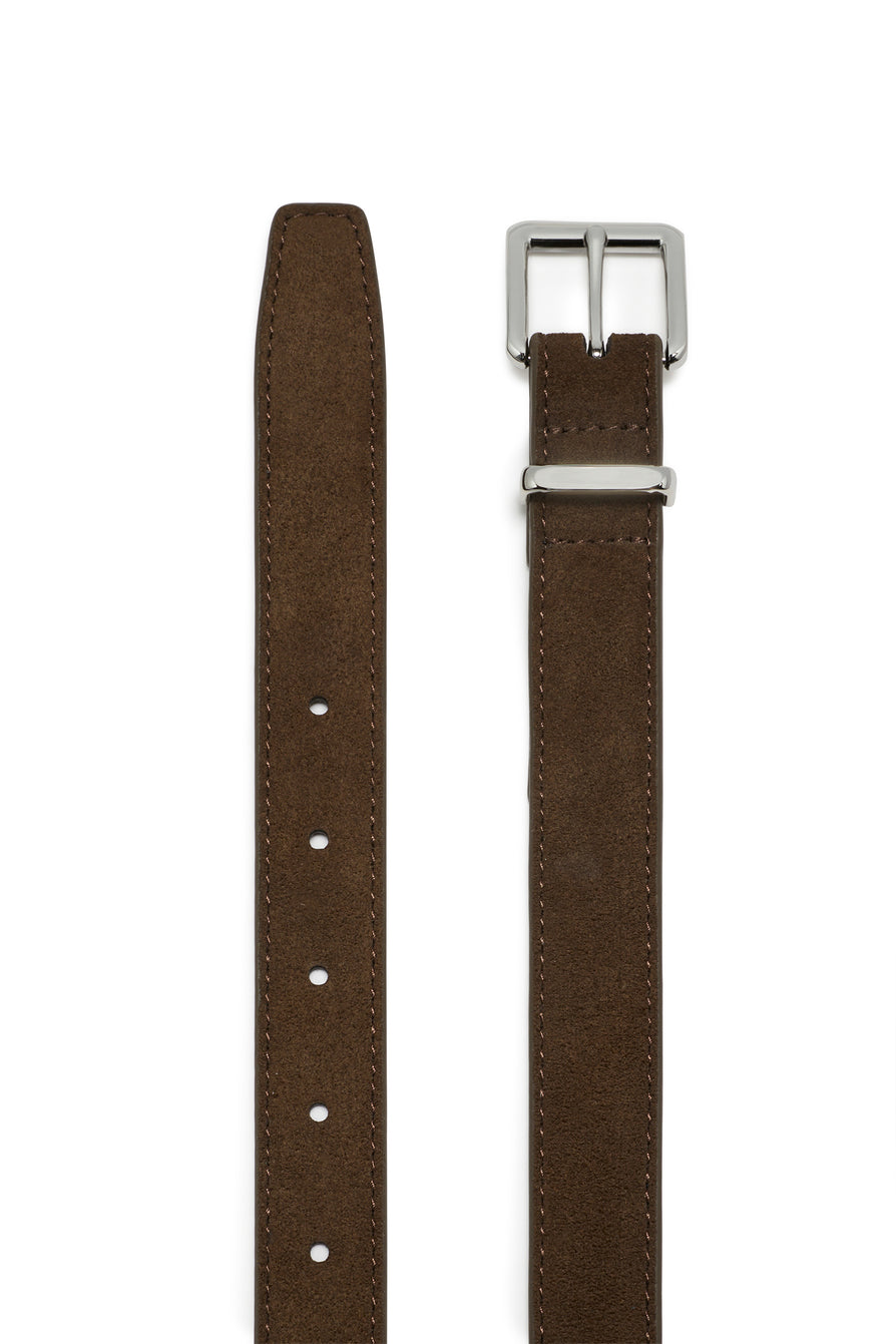 THE TINA CHOC SILVER BELT | GHOST