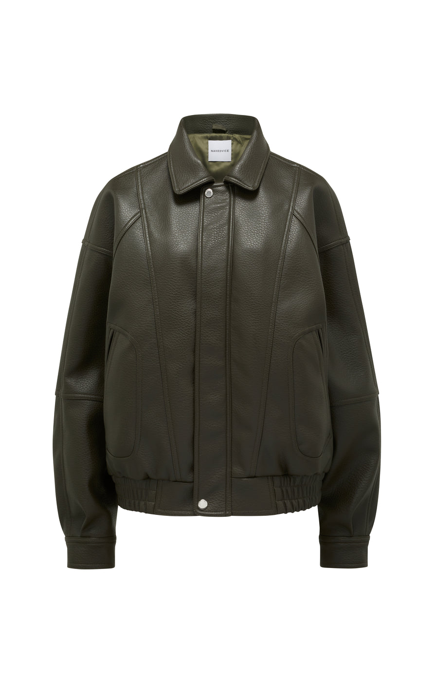 THE TOREY DEEP OLIVE JACKET | GHOST