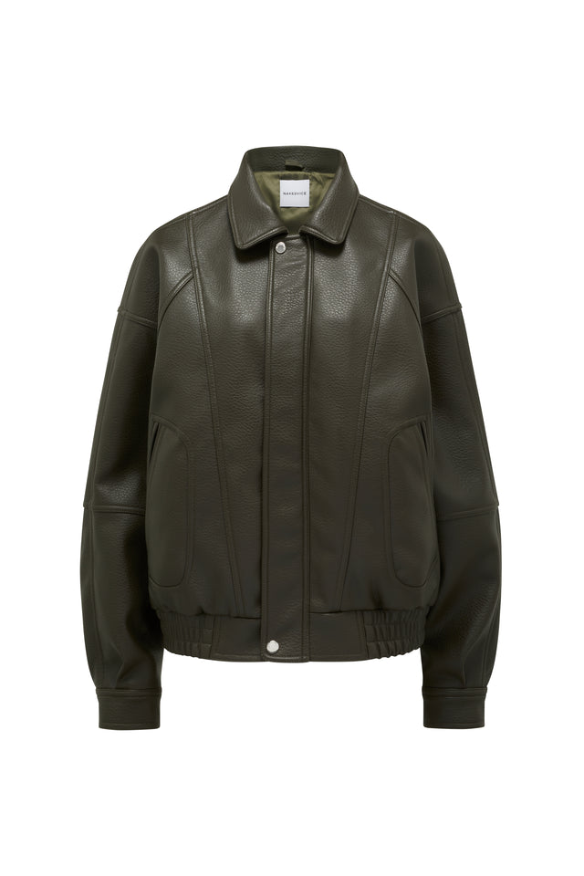 THE TOREY DEEP OLIVE JACKET 