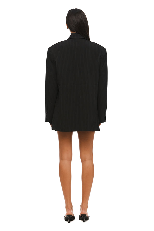 THE ROMAN PINSTRIPE BLAZER 