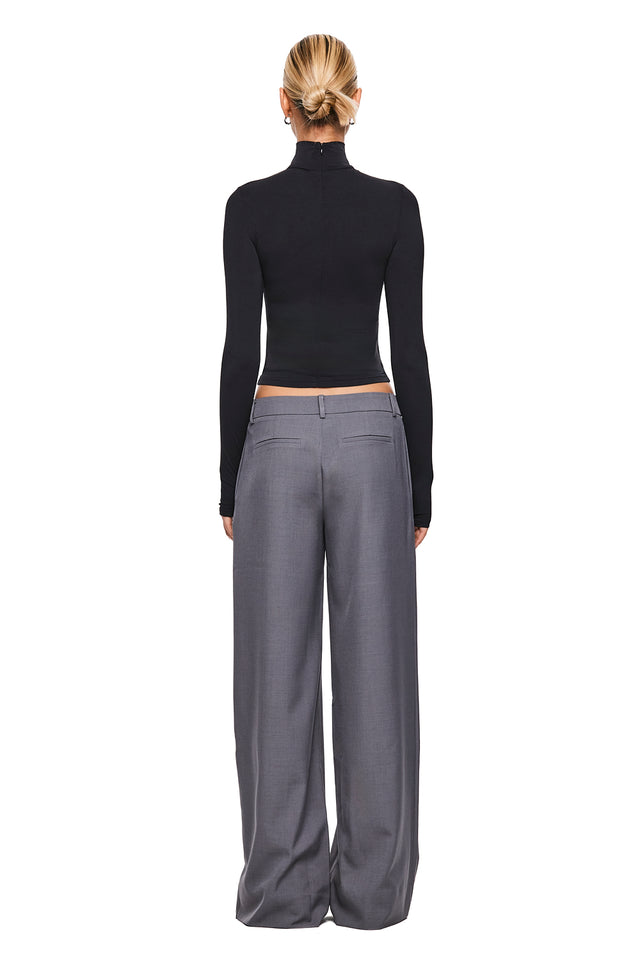 THE TULSA BLACK TURTLENECK 