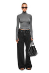 THE TULSA SLATE TURTLENECK | MODEL