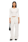 THE MAXWELL WHITE JEAN | MODEL