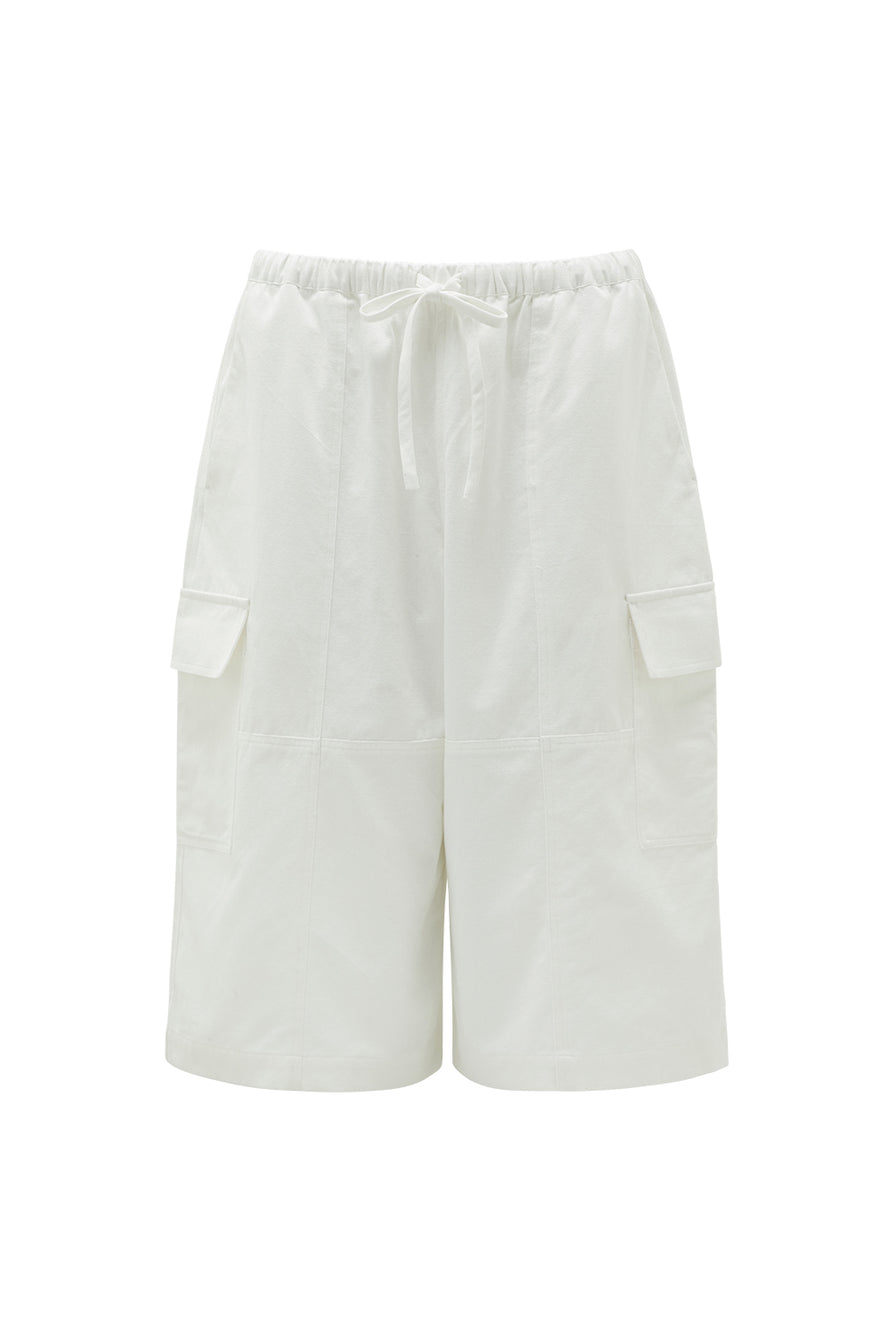 THE ZUMA WHITE SHORT | GHOST