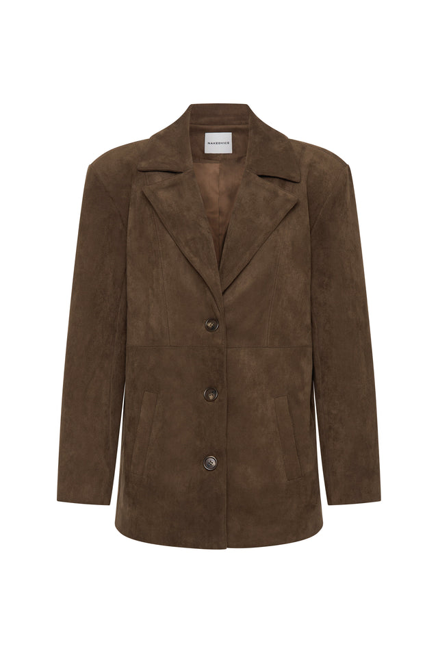  BROWN BLAZER 