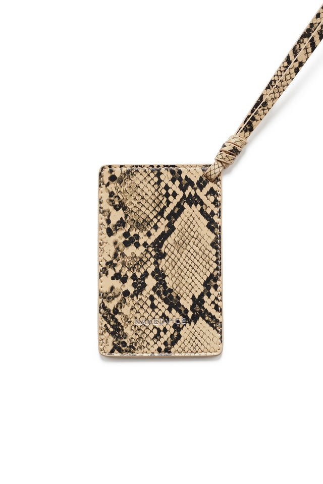 THE VENICE SNAKE LUGGAGE TAG