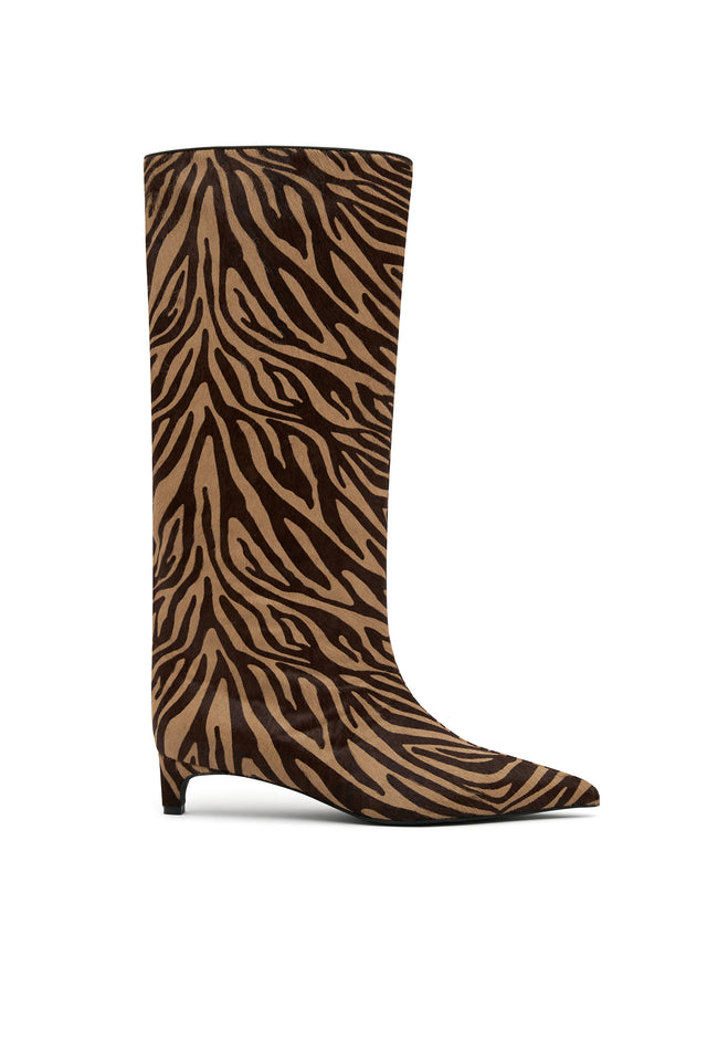 THE STACEY ZEBRA BOOT 